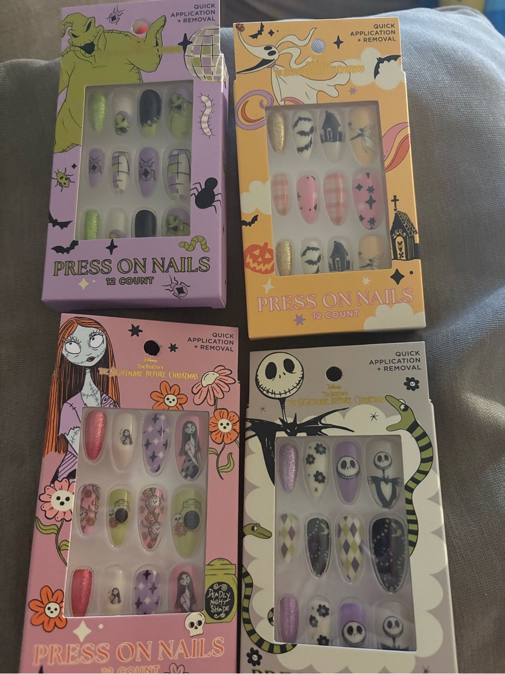 Nightmare before Christmas press on
